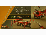 LADDER FIRE ENGINE HONG KONG DX2 1-50 SCALE ATC64043