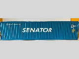 40FT SHIPPING CONTAINER SENATOR 1-50 SCALE