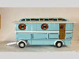 SHOWMANS TRAILER LIGHT BLUE 497 LEA