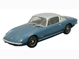 LOTUS ELAN PLUS 2 LAGON BLUE/SILVER-LE002