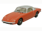 LOTUS ELAN PLUS 2 RED/SILVER-LE003