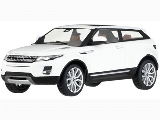 RANGE ROVER EVOQUE FUJI WHITE 1-43 SCALE LRDCA3EVOQ