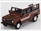 ROVER DEFENDER 110 1985 COUNTY STATION WAGON BROWN MGT0734-R