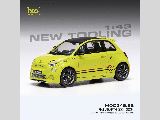 FIAT 500e ABARTH YELLOW 2024 1-43 SCALE MOC346