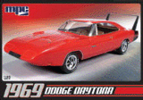 1969 DODGE DAYTONA 1-25 SCALE PLASTIC CAR KIT-MPC 709