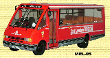 EAST LONDON BUSES MCW METRORIDER MRL-05