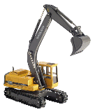 VOLVO EC280 TRACKED BACKHOE EXCAVATOR-100064