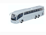 SCANIA IRIZAR PB PLAIN WHITE N GAUGE-NIRZ005