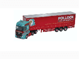 MERCEDES ACTROS CURTAINSIDE POLLOCK N GAUGE-NMB002