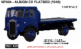 ALBION CX3 FLATBED BLUE N GAUGE (1949-1959)-NP004