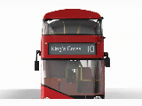 LONDON UNITED NEW ROUTEMASTER (10 KINGS CROSS)-OM46611B