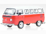 VW T2 TYPE 2 KOMBI VAN 1976 RED 1-43 SCALE-PRD344