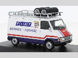 FIAT 242 SERVICE COURSE VAN FRANCE 1979 1-43 SCALE RAC273X