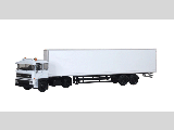 DAF 3300 SHORT BOX TRAILER WHITE-SP184A