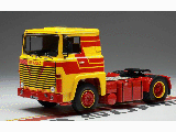 SCANIA 141 LBT UNIT YELLOW/RED 1976 1-43 SCALE TR075
