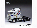 KENWORTH K100 AERODYNE 1976 WHITE 1-43 SCALE TR096