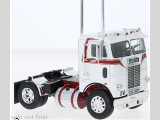 FREIGHTLINER COE 1976 WHITE/RED 1-43 SCALE TR128