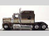 KENWORTH W900 1990 METALLIC GREY 1-43 SCALE TR145