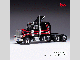 PETERBILT 359 BLACK/RED 1973 1-43 SCALE TR158