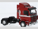 SCANIA 142M 4X2 CAB UNIT 1981 RED 1-43 SCALE TR173