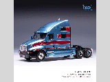 KENWORTH T2000 1998 LIGHT BLUE 1-43 SCALE TR180