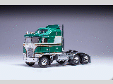 KENWORTH K100 AERODYNE GREEN 1976 1-43 SCALE TR182