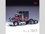 MACK SUPERLINER MAGNUM 1985 METALLIC GREY 1-43 SCALE TR187