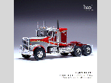FREIGHTLINER FLC 120 64T 1977 SILVER/RED 1-43 SCALE TR200