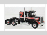 FREIGHTLINER FLC 120 64T 1977 BLACK/RED 1-43 SCALE TR218