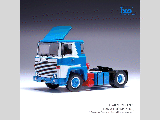 SCANIA LBT 141 1976 BLUE/WHITE 1-43 SCALE TR221