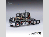 FORD LTL-9000 CAB UNIT GREY/BLACK/RED 1978 1-43 SCALE TR222