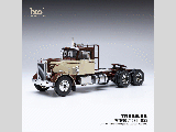 PETERBILT 281 BROWN/BEIGE 1955 1-43 SCALE TR226