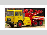 MAN F8 26.281 RECOVERY TRUCK YELLOW 1-43 SCALE TRU043A