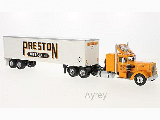 PETERBILT 350 PRESTON PEOPLE 1952 1-43 SCALE TTR003