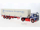 SCANIA LBT 141 WALTER KOOPS 1976 1-43 SCALE TTR004