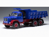 MAGIRUS JUPITER 6X6 DUMP TRUCK BLUE/RED 1-43 SCALE TRUD004