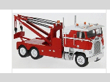 FREIGHTLINER FLA TOW TRUCK RED/WHITE 1987 1-43 SCALE U43TTR002