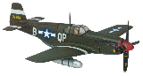 P-51 MUSTANG DEBDEN, ESSEX 1944-US37107