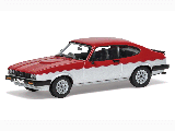 FORD CAPRI MK3 1.6 CALYPSO CARDINAL RED & STRATO SILVER VA10817