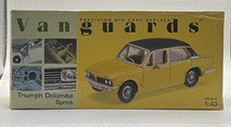 TRIUMPH DOLOMITE SPRINT YELLOW/BLACK 1-43 SCALE VA53000