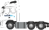 VOLVO FH CAB UNIT NORFOLK LINE-VOL01CT-C
