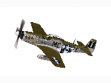P-51 MUSTANG 20TH FIGHTER GROUP KINGS CLIFFE 1944 AA27706