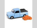 MORRIS MINI PICK UP BLUE 1-50 SCALE ATC65207