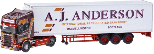 SCANIA TOPLINE FRIDGE TRAILER ANDERSON CC12934