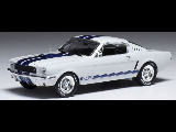 FORD MUSTANG SHELBY GT 350 WHITE 1965 1-43 SCALE CLC438N