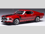FORD MUSTANG BOSS 302 RED 1970 1-43 SCALE CLC476N