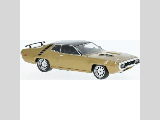 PLYMOUTH GTX RUNNER 1971 METALLIC GOLD 1-43 SCALE CLC529N