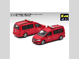 VOLKSWAGEN CADDY FIRE COMMAND 1-64 SCALE VW21CAMRF21