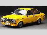 FORD ESCORT MKII RS MEXICO 1976 SIGNAL YELLOW 1-18 SCALE 4632R