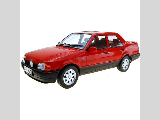 FORD ORION MKII GHIA RED RHD 1-18 SCALE 18847